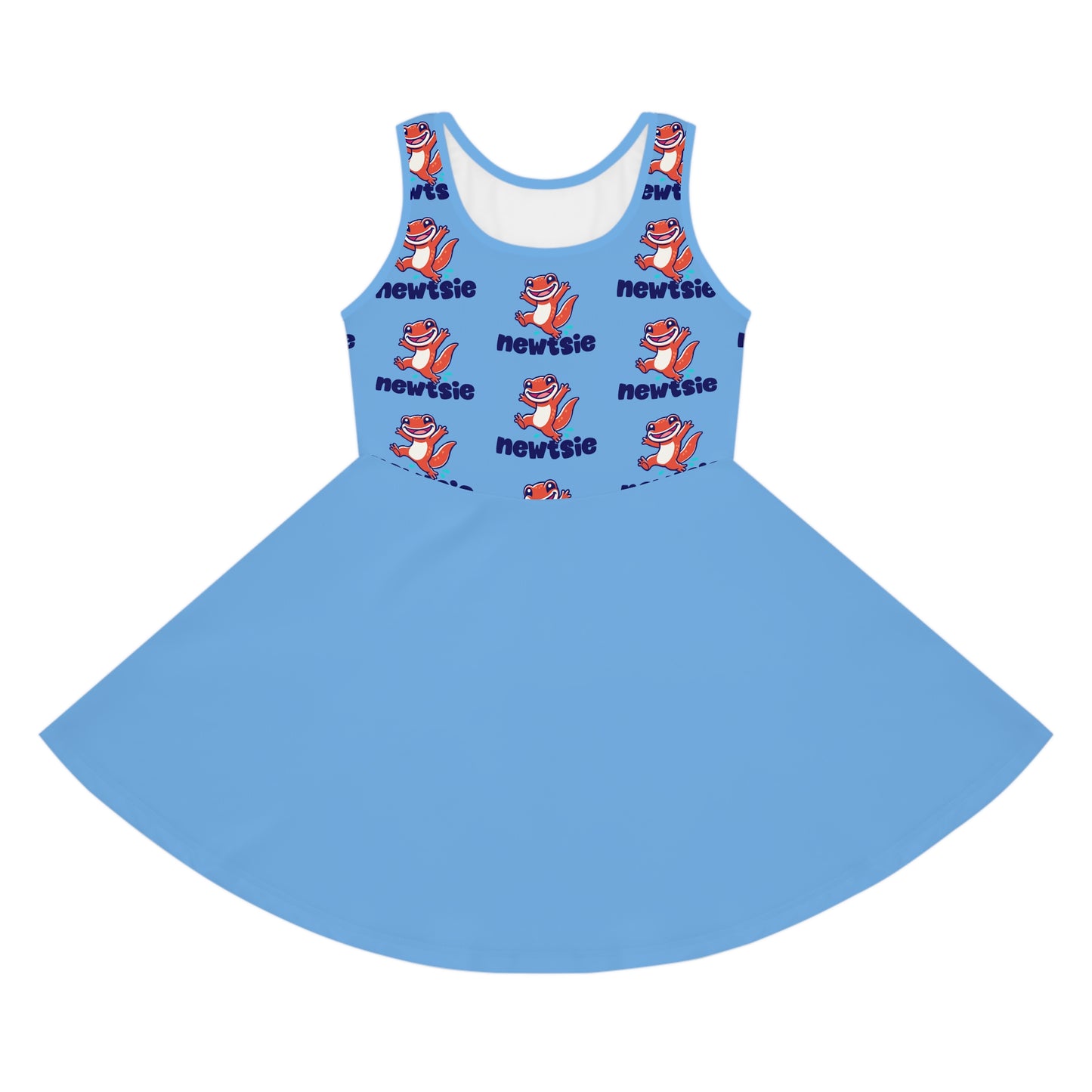 newtsie™ - Girls' Sleeveless Sundress (AOP)