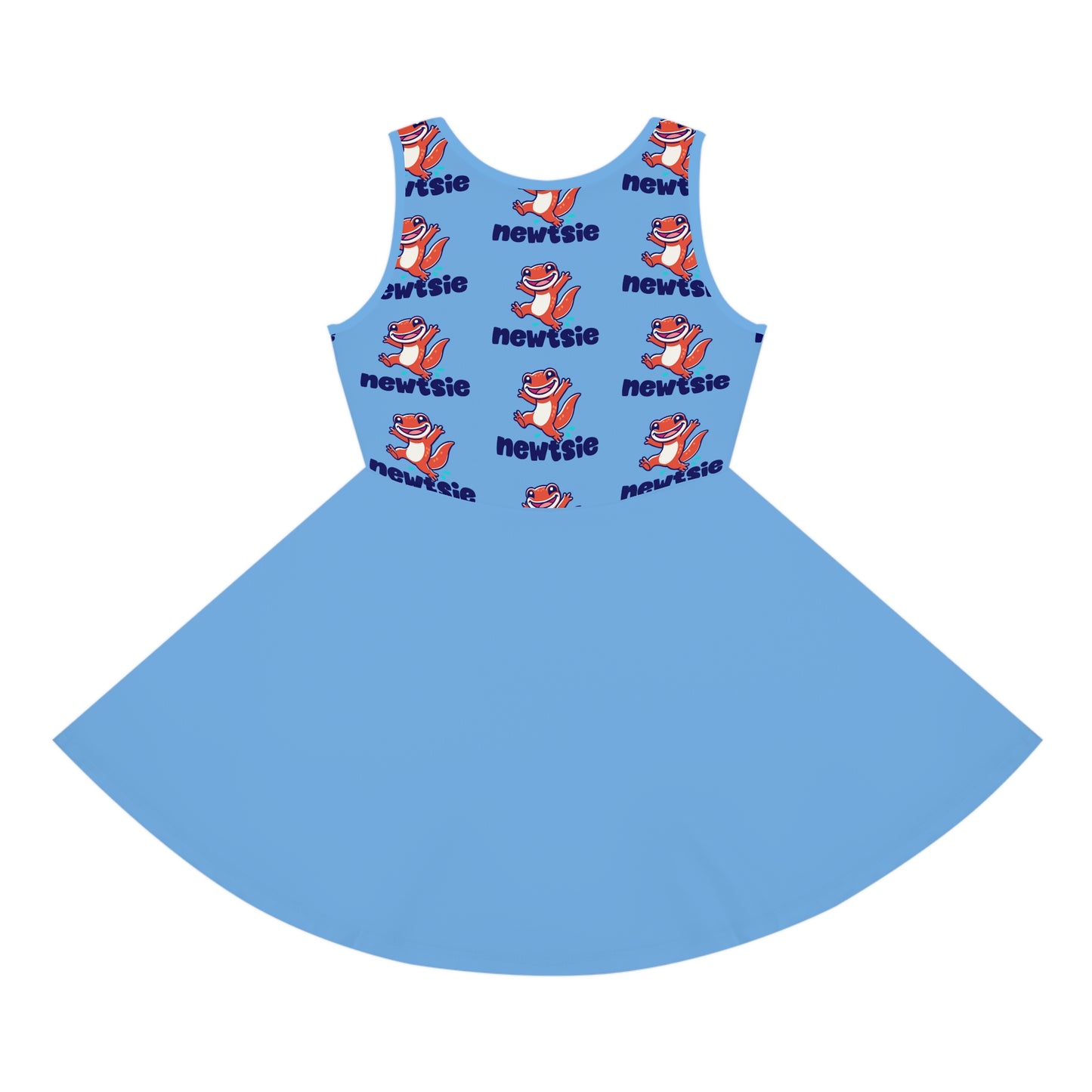 newtsie™ - Girls' Sleeveless Sundress (AOP)