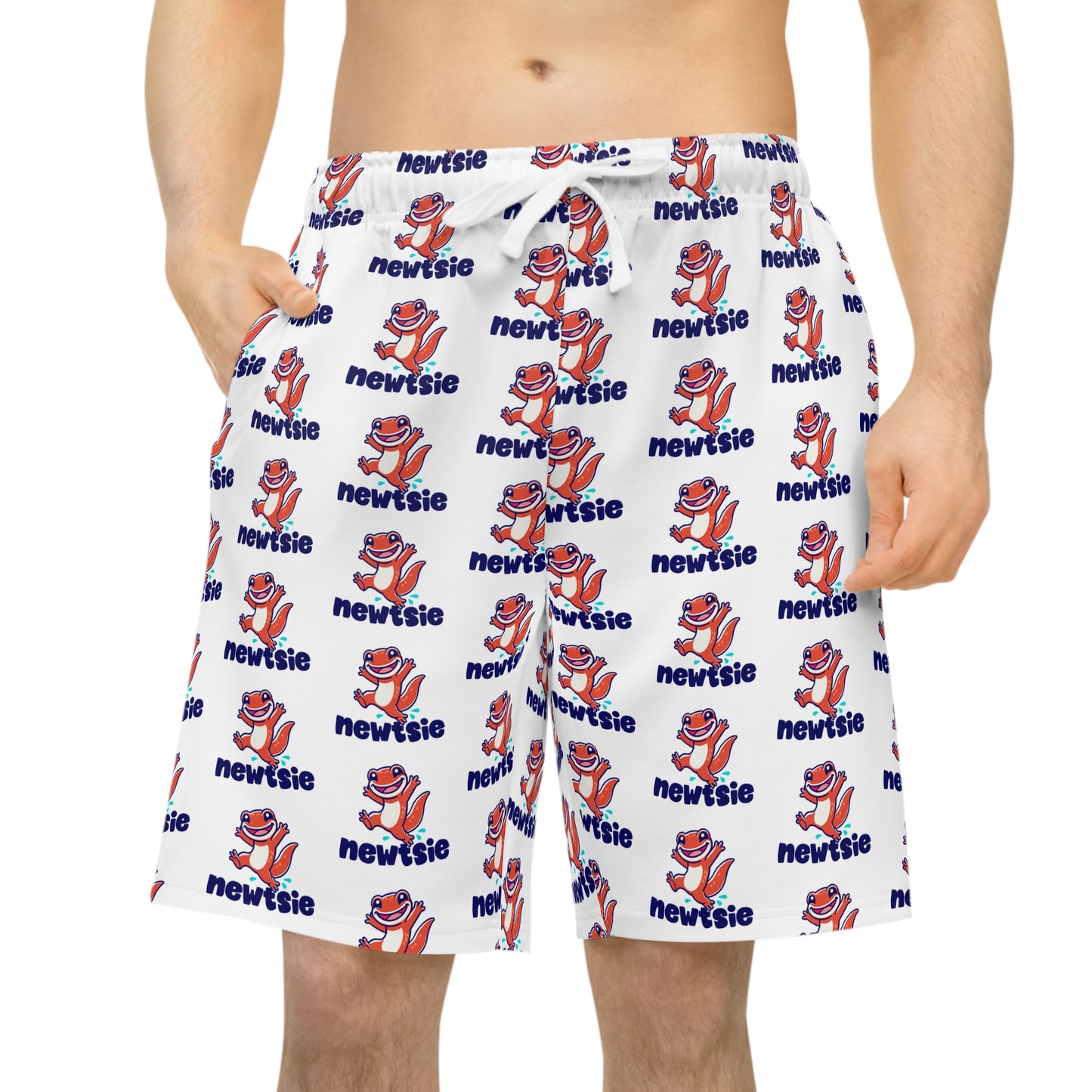 newtsie™ - Athletic Long Shorts (AOP)