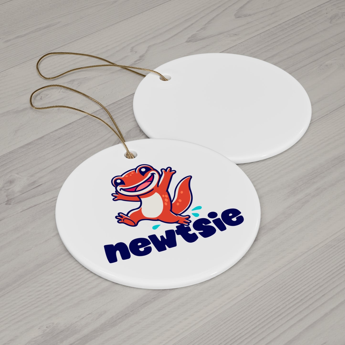 newtsie™ - Ceramic Ornament, 4 Shapes